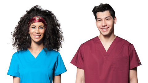 How do I wear scrubs and when?