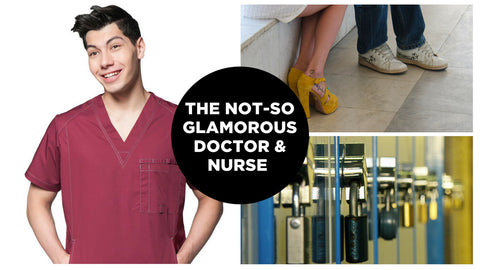 Do doctors and nurses change into medical scrubs at hospitals?