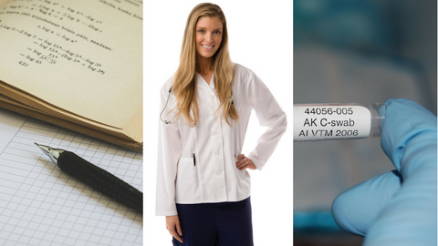 What did scientists wear before lab coats?