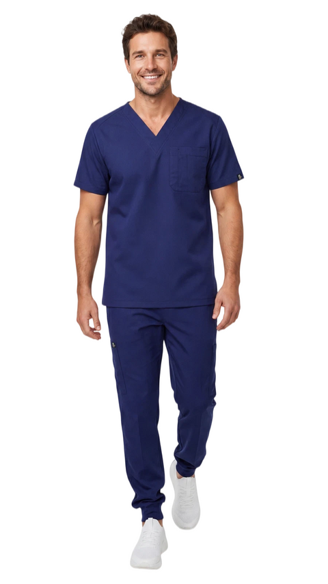 Men's 7 Pocket Soft Stretch Jogger Scrubs - Style ST101-JR