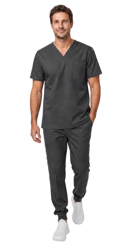 Men's 7 Pocket Soft Stretch Jogger Scrubs - Style ST101-JR