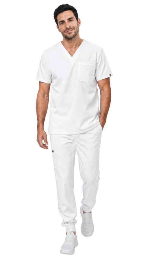 Men's 7 Pocket Soft Stretch Jogger Scrubs - Style ST101-JR