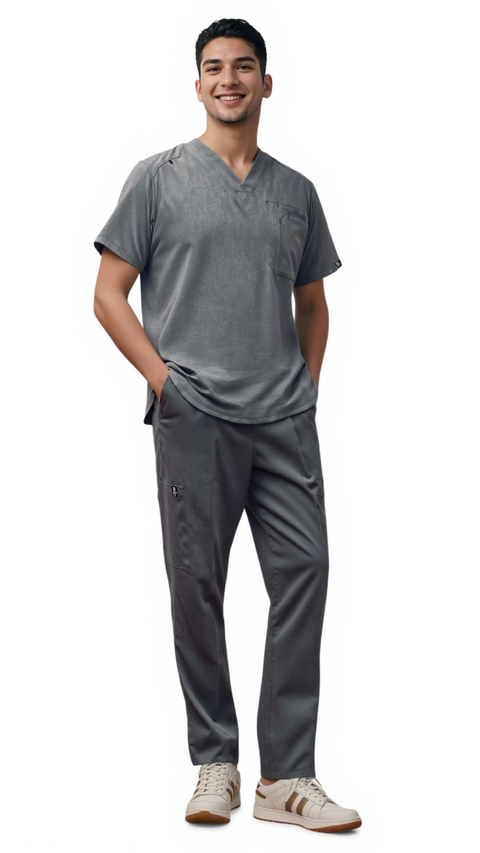 Men's 7 Pocket Soft Stretch Uniform Scrubs - Style ST101