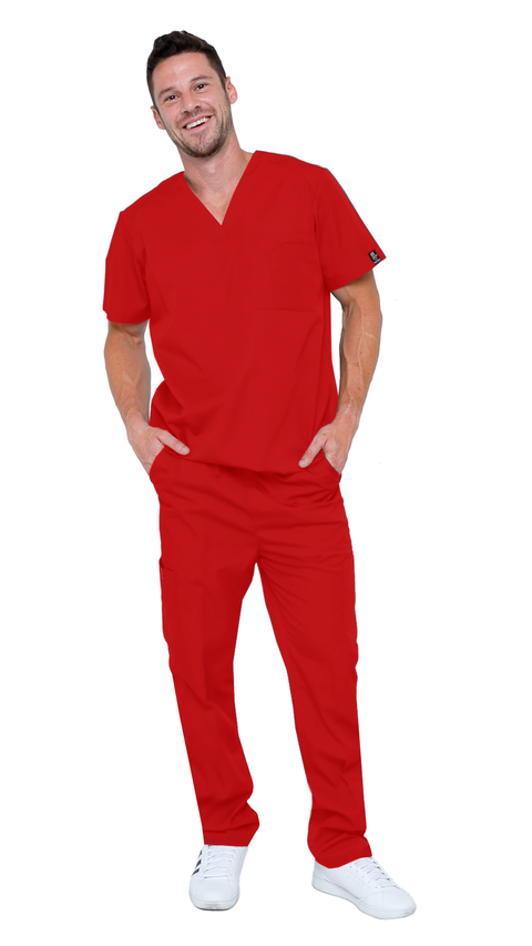 Men's 7 Pocket Soft Stretch Uniform Scrubs - Style ST101