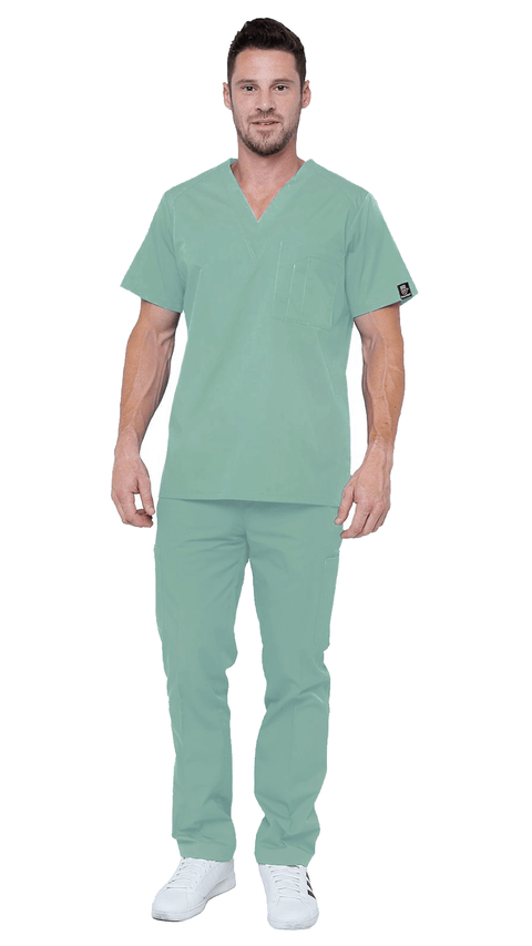 Men's 7 Pocket Soft Stretch Uniform Scrubs - Style ST101