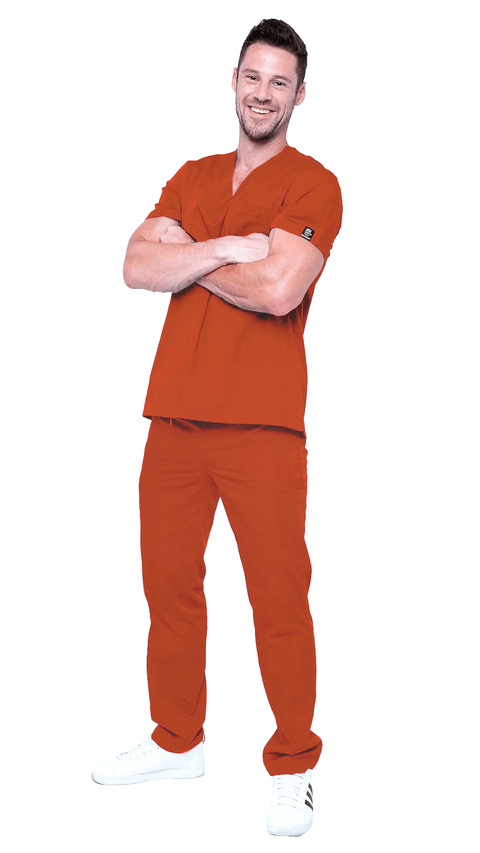 Men's 7 Pocket Soft Stretch Uniform Scrubs - Style ST101