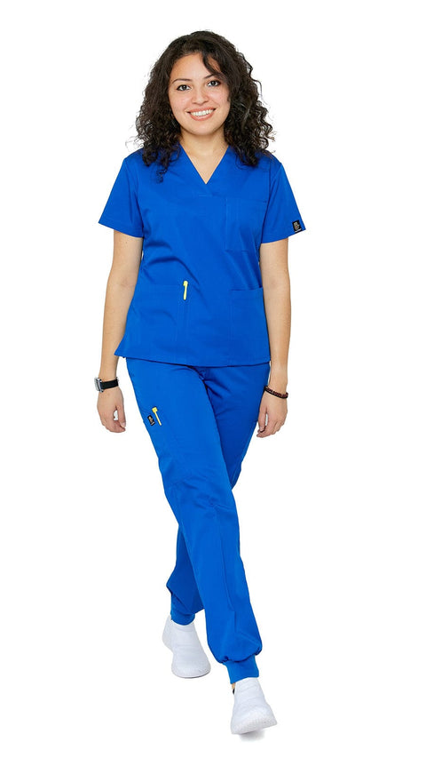Women's Classic 8 Pocket Jogger Uniforms - Style 103-JR - Dress A Med