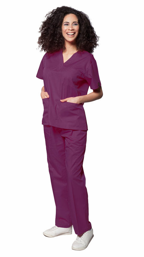 Women's Classic 8 Pocket Uniform Scrubs - Style 103 - Dress A Med