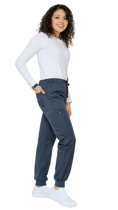Women's Sporty Single Jogger Uniform Pants - Dress A Med