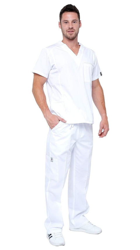 Men's Multi Pocket Utility Medical Scrubs - Style 102AV - Dress A Med