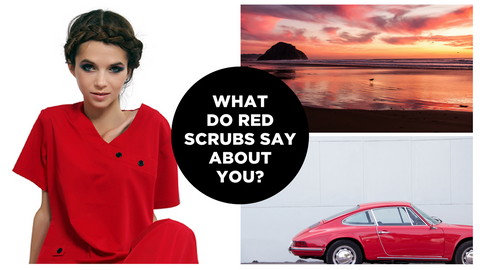 Do You Love To Wear Red Scrubs?