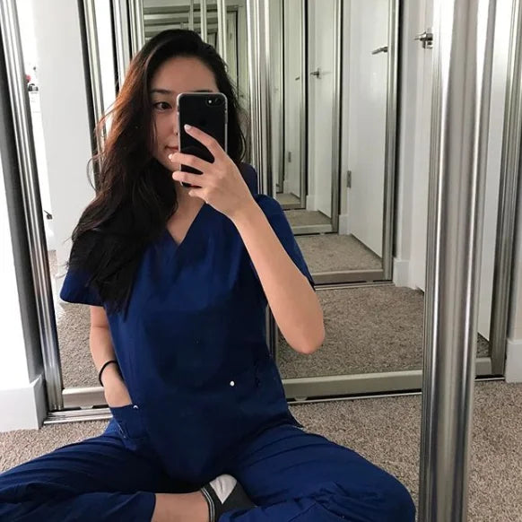 Women's 11 Pocket Slim Fit Uniform Scrubs