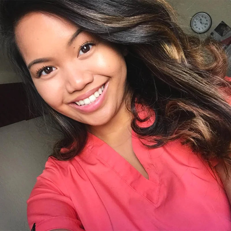 Women's 11 Pocket Slim Fit Uniform Scrubs