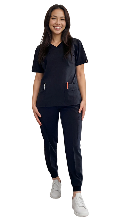 Women's 4-Way Extreme Stretch Jogger Scrubs - Style ST100-JR