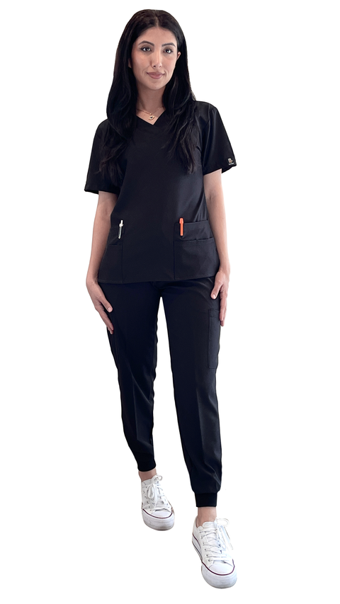 Women's 4-Way Extreme Stretch Jogger Scrubs - Style ST100-JR