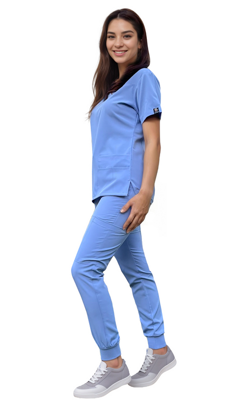 Women's 4-Way Extreme Stretch Jogger Scrubs - Style ST100-JR