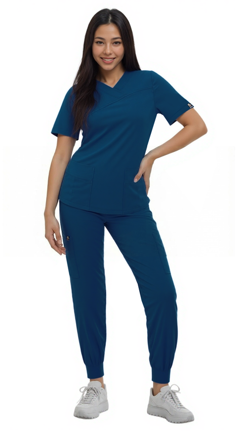 Women's 4-Way Extreme Stretch Jogger Scrubs - Style ST100-JR