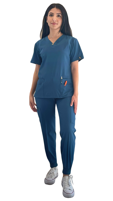 Women's 4-Way Extreme Stretch Jogger Scrubs - Style ST100-JR