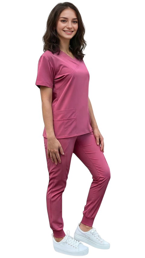 Women's 4-Way Extreme Stretch Jogger Scrubs - Style ST100-JR
