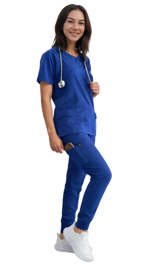 Women's 4-Way Extreme Stretch Jogger Scrubs - Style ST100-JR