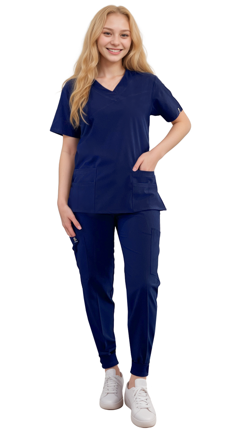 Women's 4-Way Extreme Stretch Jogger Scrubs - Style ST100-JR