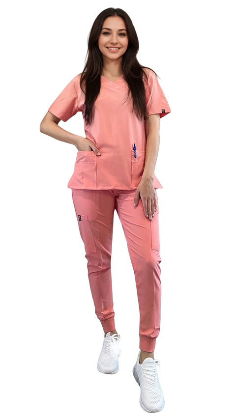 Women's 4-Way Extreme Stretch Jogger Scrubs - Style ST100-JR