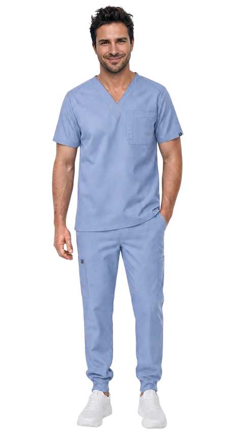 Men's 7 Pocket Soft Stretch Jogger Scrubs - Style ST101-JR