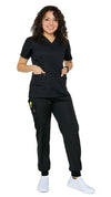 Women's 11 Pocket Slim Fit Jogger Uniforms - Style 408-JR - Dress A Med