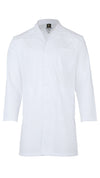 Men's Multi-Pocket Long Lab Coat Medical Uniform - Dress A Med