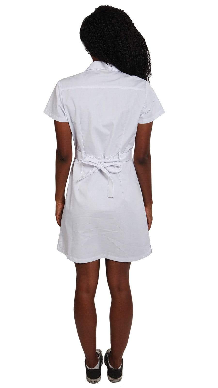 White Scrub Dress Nurse Uniform for Graduation Pinning Ceremony -   Canada