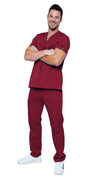 Men's Lightweight 6 Pocket Classic Uniform Scrubs - Style 101 - Dress A Med