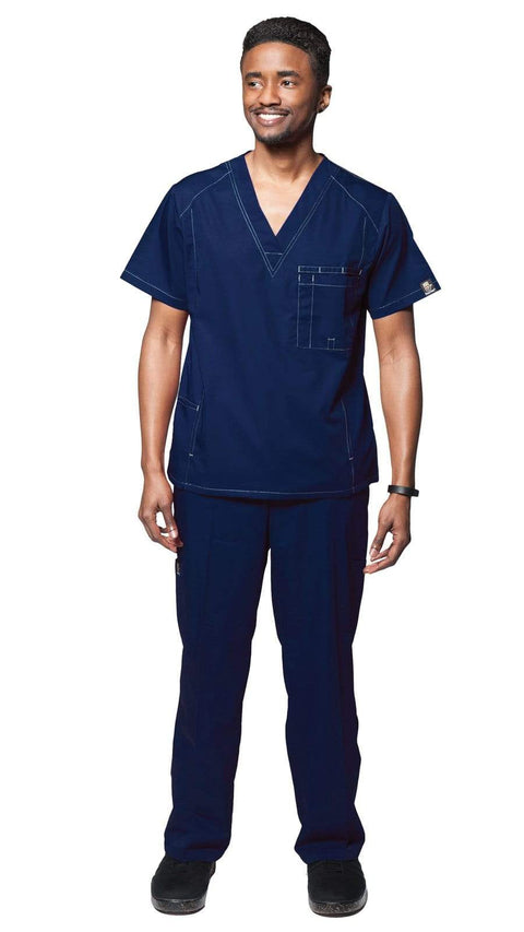 Men's Multi Pocket Utility Medical Scrubs - Style 102AV - Dress A Med